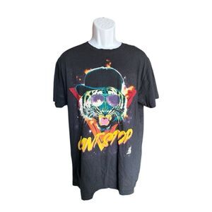 Mens Alab Clothing Can’t Stop Retro Throwback Tiger Graphic Tee Shirt - Sz L